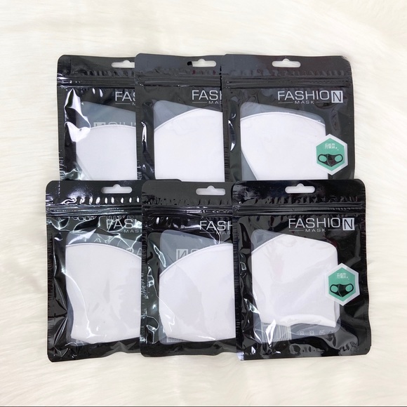 22 DECEMBER Accessories - 🔥BUNDLE OF 6 - WHITE FACE MASK🔥